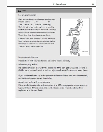 subaru justy 2018 2019 2020 owners manual in english